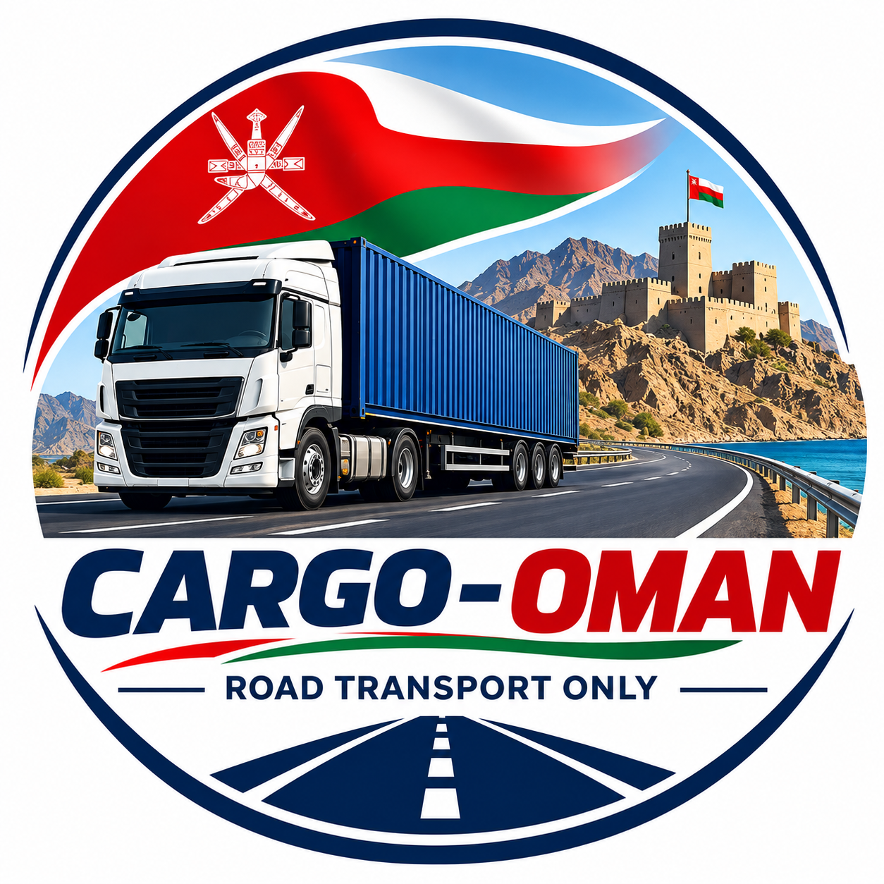 Cargo to Oman By Road only